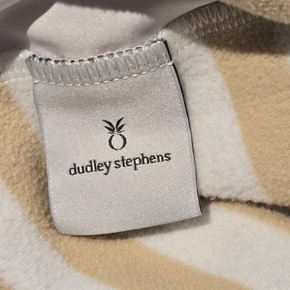 Dudley Stephens Prospect Pullover Half-Zip Vello Fleece Tan & White, Size XL - Picture 9 of 10